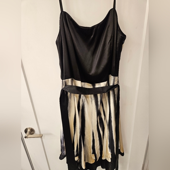 NWT - Silk "Susan Lucci" y2k Cocktail Dress - Size 18W - Picture 5 of 10